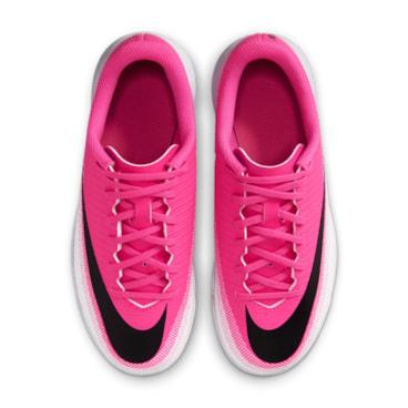 Chuteira Society Nike Vapor 17 Club Infantil - Rosa