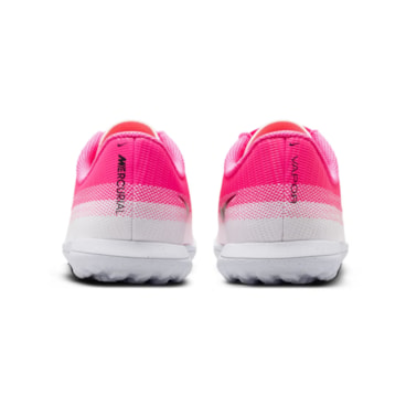 Chuteira Society Nike Vapor 17 Club Infantil - Rosa