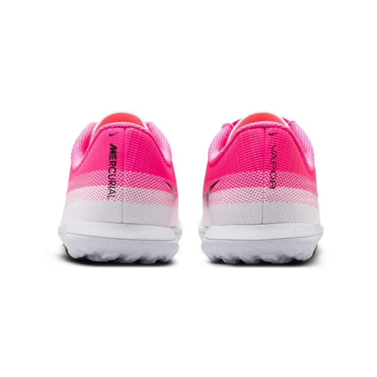 Chuteira Society Nike Vapor 17 Club Infantil - Rosa