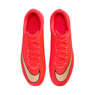 Chuteira Society Nike Vapor 17 Club Masculino - Vermelha