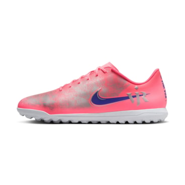 Chuteira Society Nike Vini Jr Vapor 16 Club Masculina - Rosa