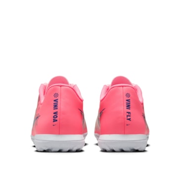 Chuteira Society Nike Vini Jr Vapor 16 Club Masculina - Rosa