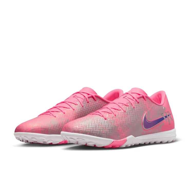 Chuteira Society Nike Vini Jr Zoom Vapor 16 Academy Masculina - Rosa