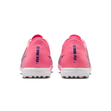 Chuteira Society Nike Vini Jr Zoom Vapor 16 Academy Masculina - Rosa