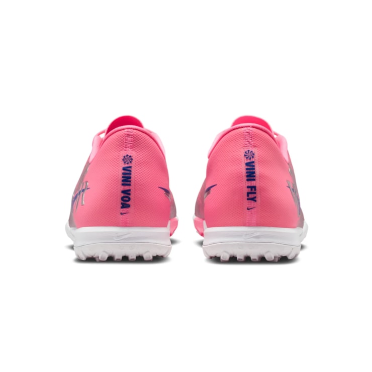 Chuteira Society Nike Vini Jr Zoom Vapor 16 Academy Masculina - Rosa