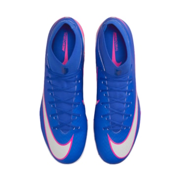 Chuteira Society Nike Zoom Superfly 10 Academy Masculina - Azul