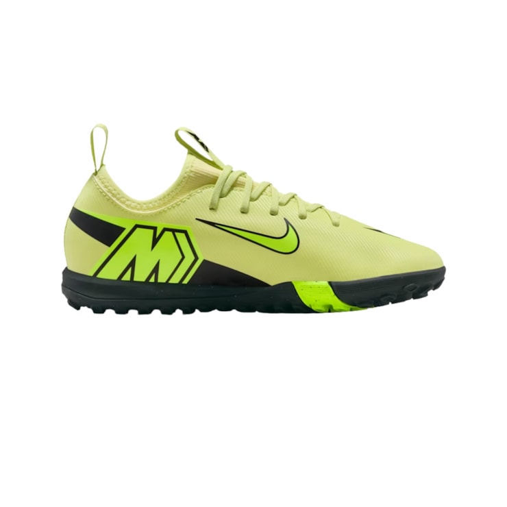 Chuteira Society Nike Zoom Vapor 16 Academy Infantil - Verde