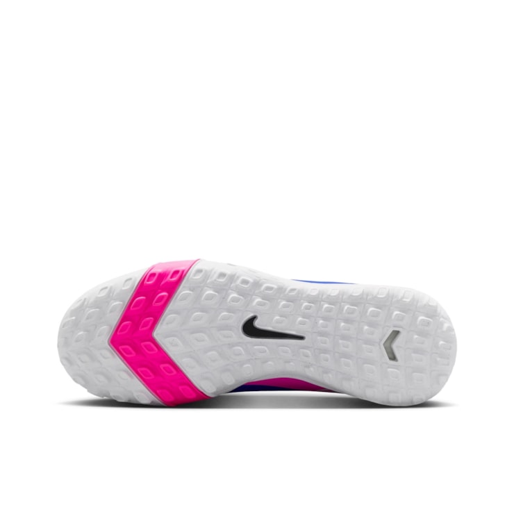 Chuteira Society Nike Zoom Vapor 16 Academy Low Infantil - Azul