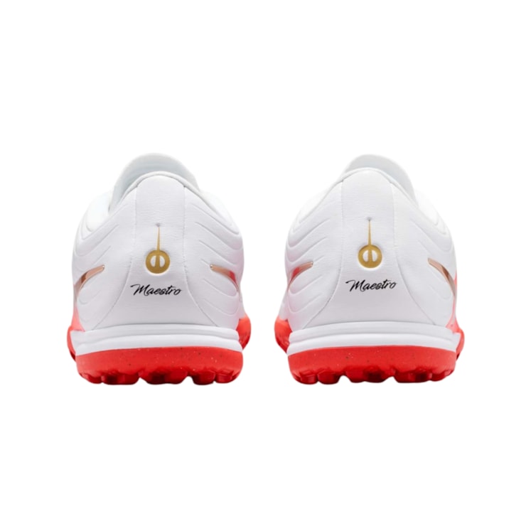 Chuteira Society NikeTiempo Maestro Academy Masculina - Branca