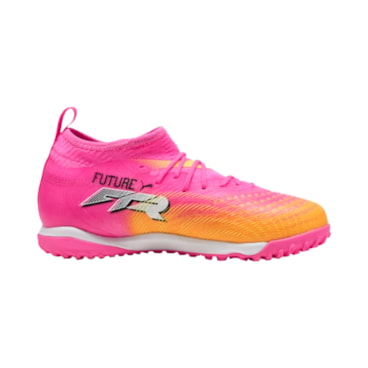 Chuteira Society  Puma Future 9 Match TT Infantil - Rosa