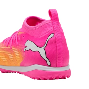 Chuteira Society  Puma Future 9 Match TT Infantil - Rosa