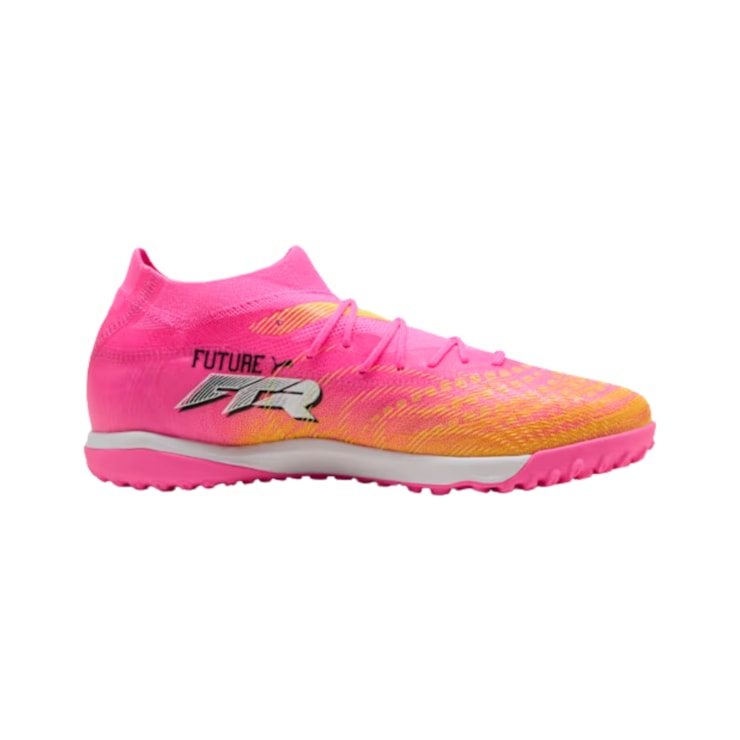 Chuteira Society Puma Future 9 Match TT Masculina - Rosa