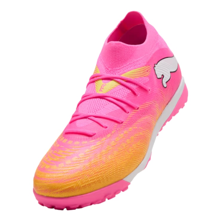 Chuteira Society Puma Future 9 Match TT Masculina - Rosa