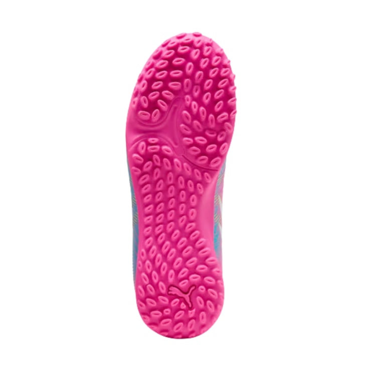 Chuteira Society Puma Future 9 Play TT Infantil - Rosa