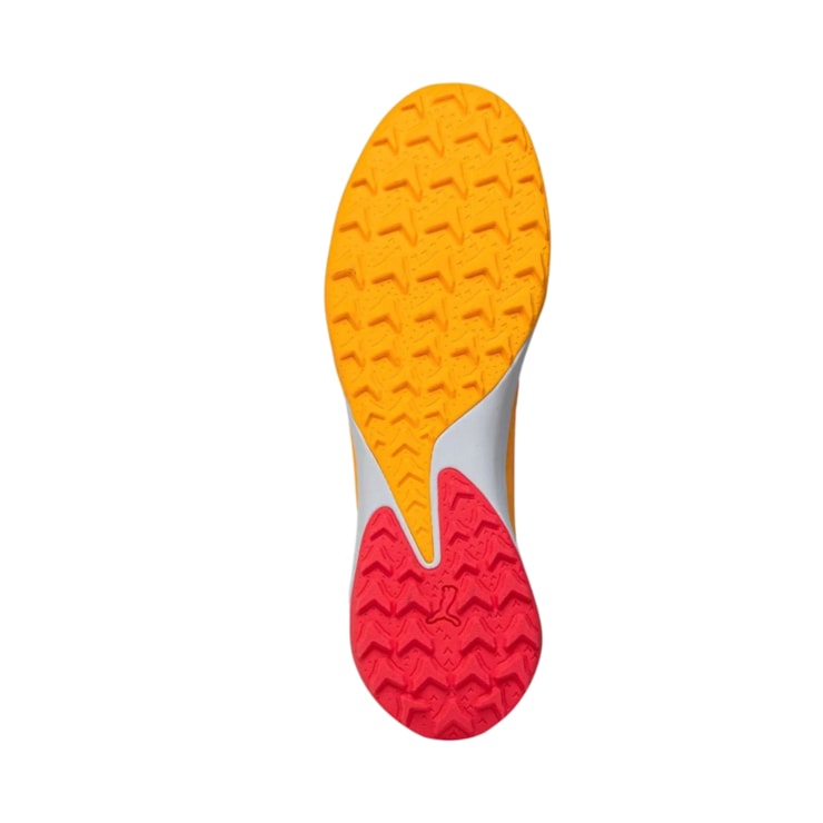 Chuteira Society Puma Ultra Match Masculina - Laranja