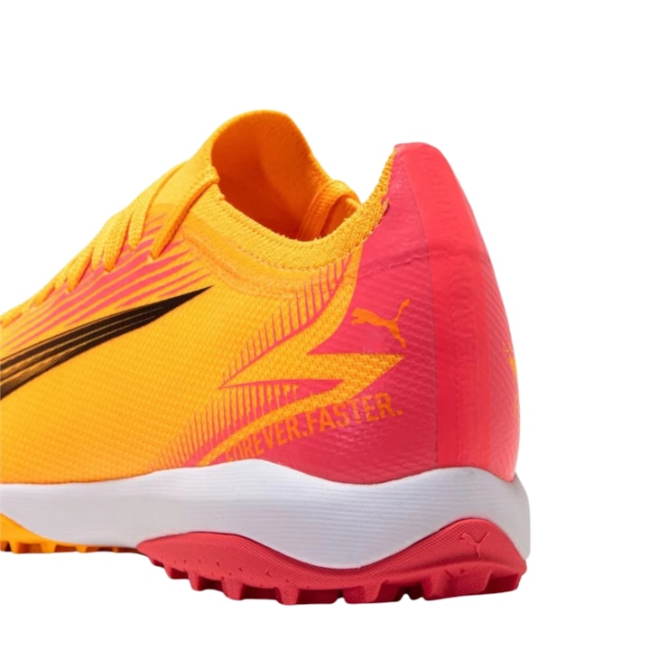 Chuteira Society Puma Ultra Match Masculina - Laranja
