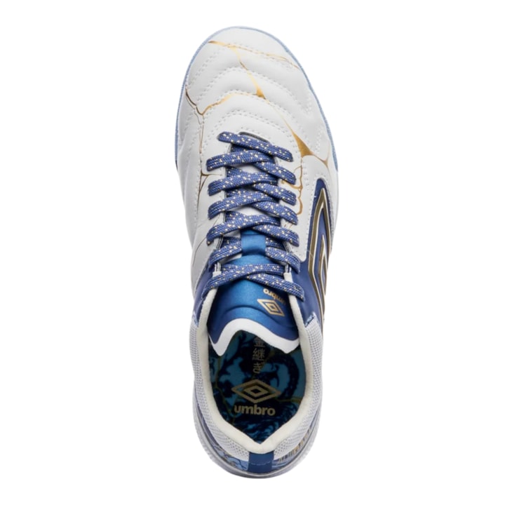 Chuteira Society Umbro Ada Master Class Pro Bump Unissex - Branca