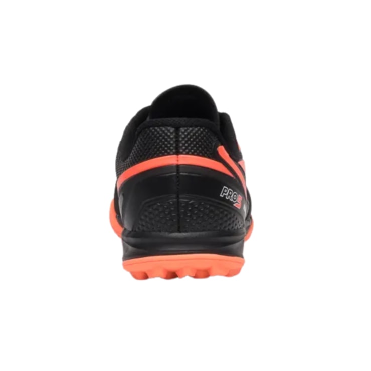 Chuteira Society Umbro Pro 5 Jr Infantil - Preta/Coral