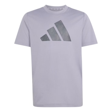 Conjunto Adidas Sport Seasonals Camo Infantil - Cinza