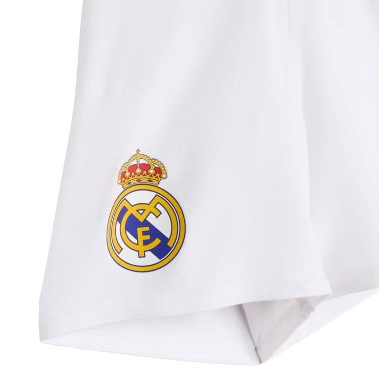 Conjunto Real Madrid I 25/26 Adidas Baby Infantil - Branco