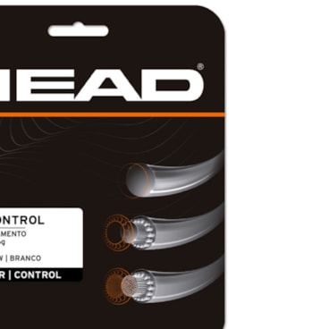 Corda Para Raquete Encor Head Rip Control 16 Unissex - Branca
