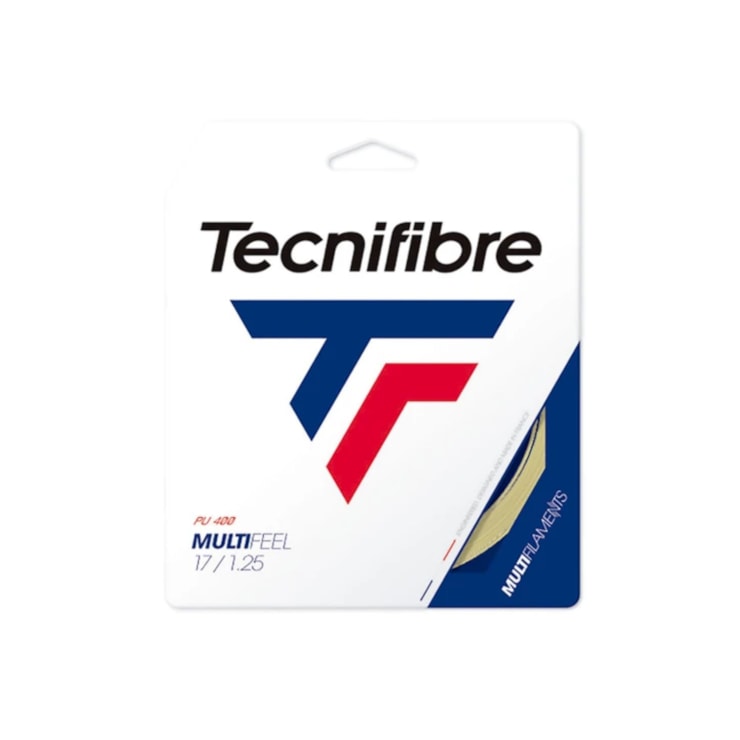 Corda Para Raquete Encor Tecnifibre Multifeel 1.25 Unissex - Branca