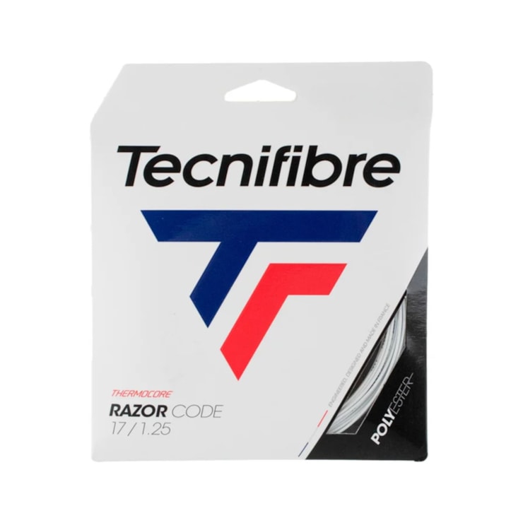 Corda Para Raquete Tecnifibre Encor Razor 1.25 Unissex - Preta