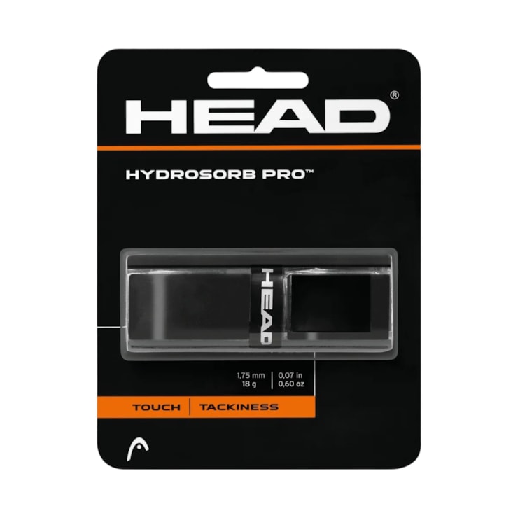 Cushion Grip Head Hydrosorb Pro Unissex - Preto