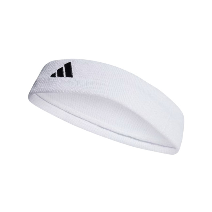Faixa De Cabeça Adidas Headband Tennis Unissex - Branca