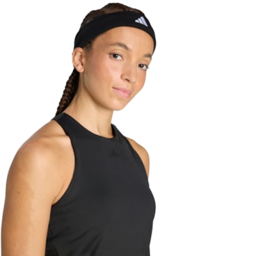 Faixa De Cabeça Adidas Tennis Unissex - Preta