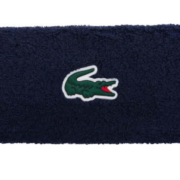 Faixa De Cabeça Lacoste Testeira Sport Masculina - Marinho