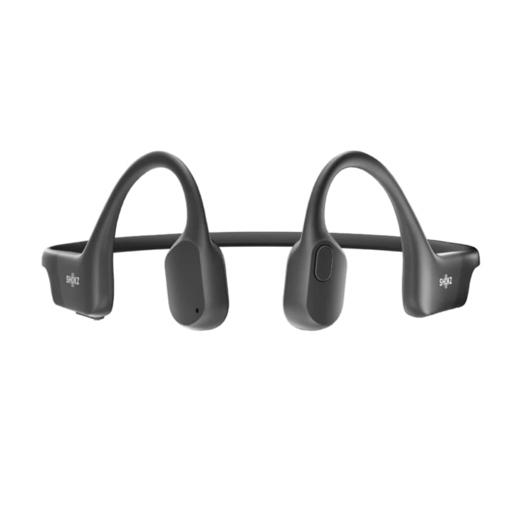 Fone De Ouvido Shokz Condução Óssea Openrun Air Mini Unissex Preto