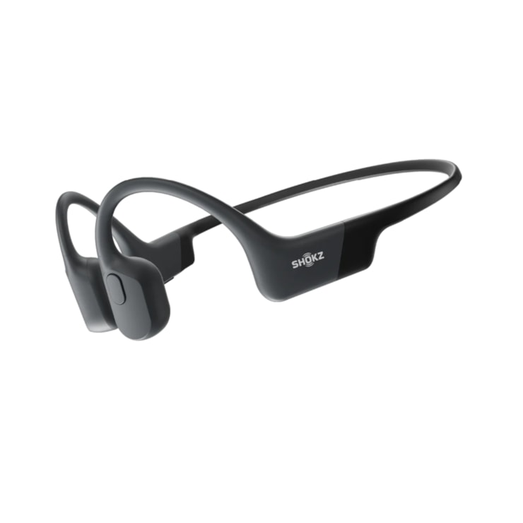Fone De Ouvido Shokz Condução Óssea Openrun Air Unissex - Preto