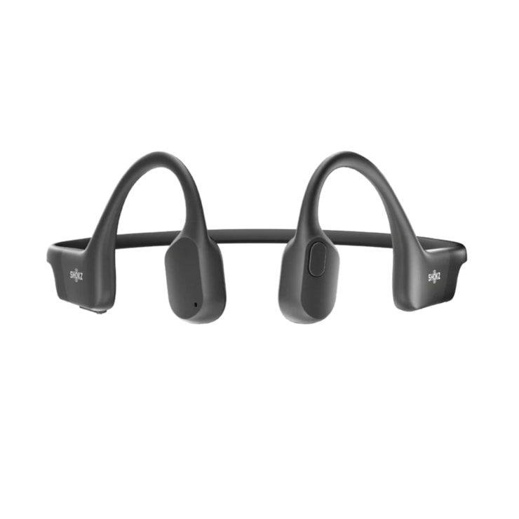 Fone De Ouvido Shokz Condução Óssea Openrun Air Unissex - Preto