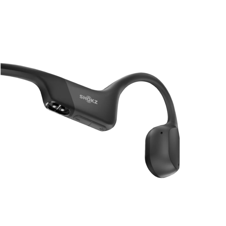 Fone De Ouvido Shokz Condução Óssea Openrun Air Unissex - Preto