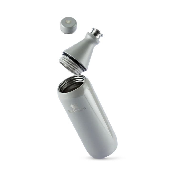 Garrafa Térmica Stanley Slim Bottle 591Ml Unissex - Cinza