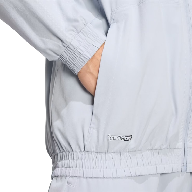 Jaqueta Adidas Tech Apparel Masculina - Cinza