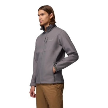Jaqueta Columbia Ascender Softshell Masculina - Cinza