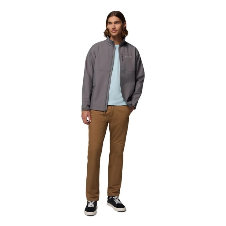 Jaqueta Columbia Ascender Softshell Masculina - Cinza