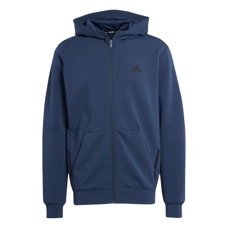 Jaqueta Com Capuz Adidas Designed For Training Masculina - Marinho