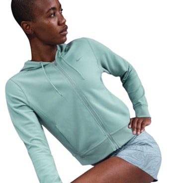 Jaqueta Com Capuz Nike Dri-Fit One Feminina - Verde
