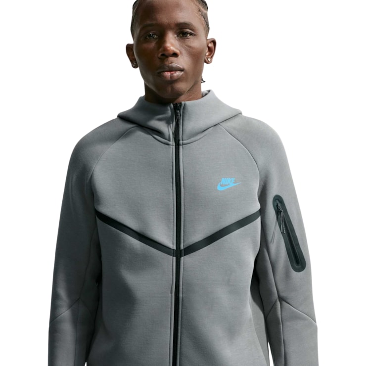 Jaqueta Nike Tech Windrunner Masculina - Cinza