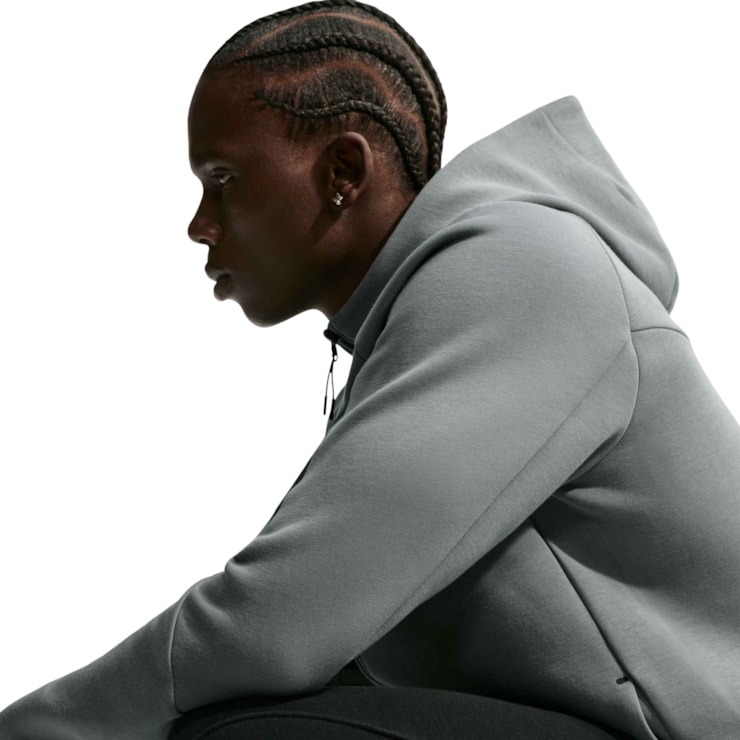 Jaqueta Nike Tech Windrunner Masculina - Cinza