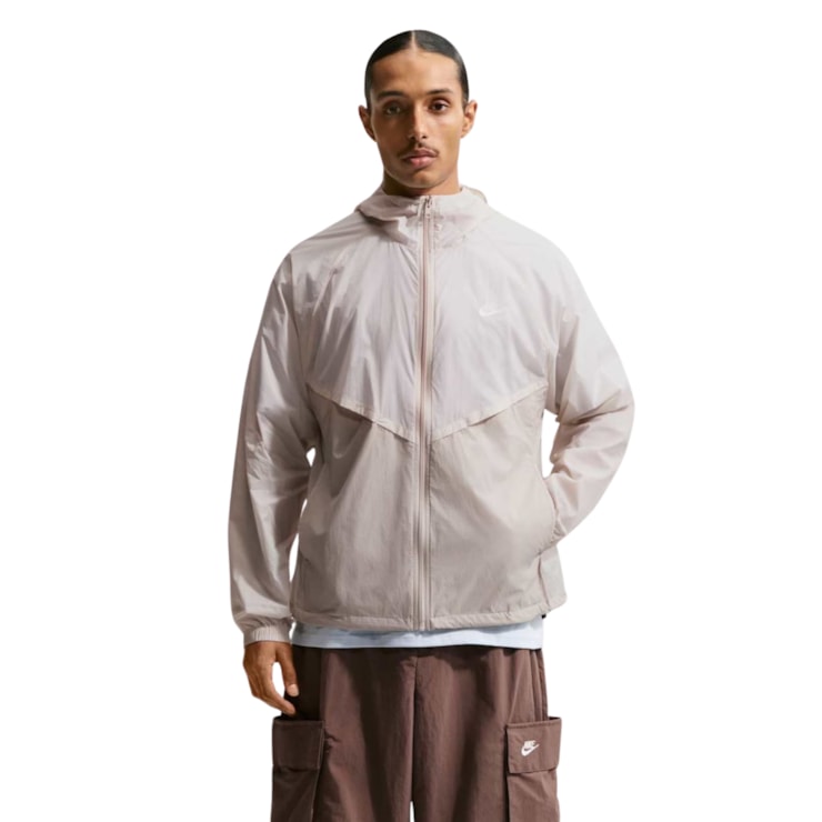 Jaqueta Nike Windrunner Unlined Uv Masculina - Bege