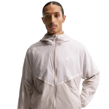 Jaqueta Nike Windrunner Unlined Uv Masculina - Bege