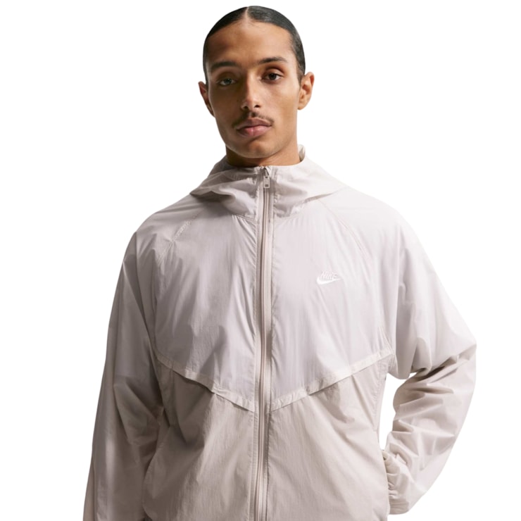 Jaqueta Nike Windrunner Unlined Uv Masculina - Bege
