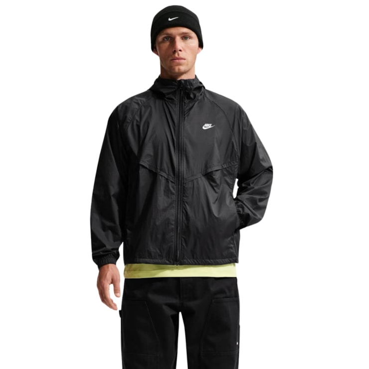 Jaqueta Nike Windrunner Unlined Uv Masculina - Preta