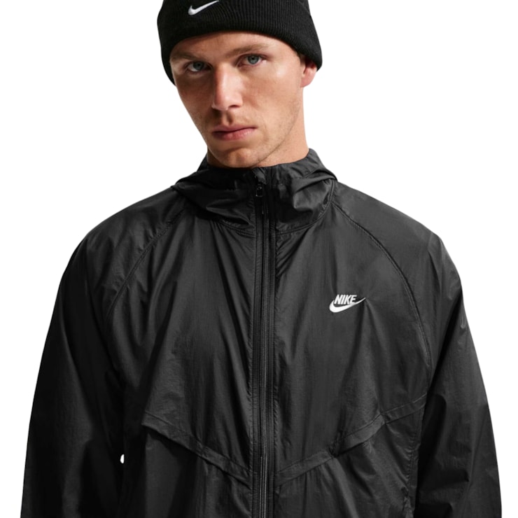 Jaqueta Nike Windrunner Unlined Uv Masculina - Preta