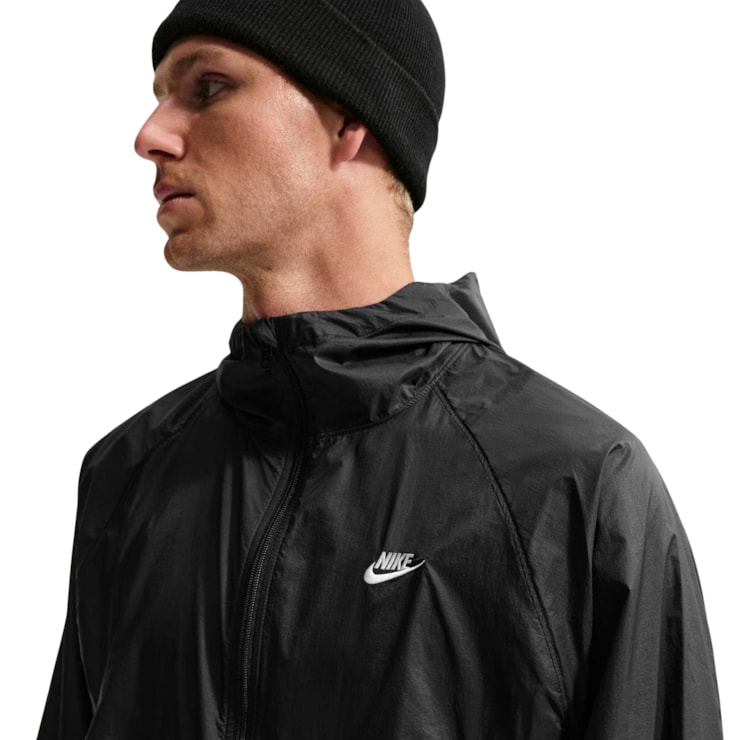 Jaqueta Nike Windrunner Unlined Uv Masculina - Preta