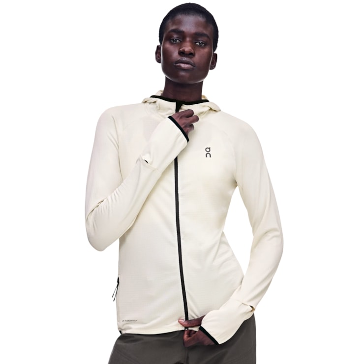 Jaqueta On Climate Zip Hoodie II Feminina - Off White